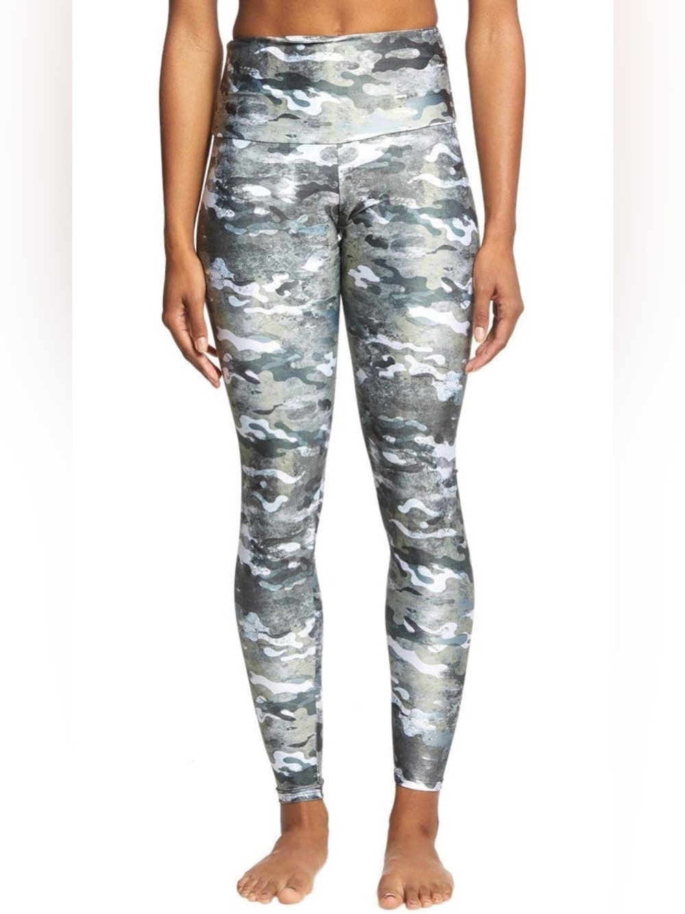 Onzie High Rise Marble Camo Legging SzXS
